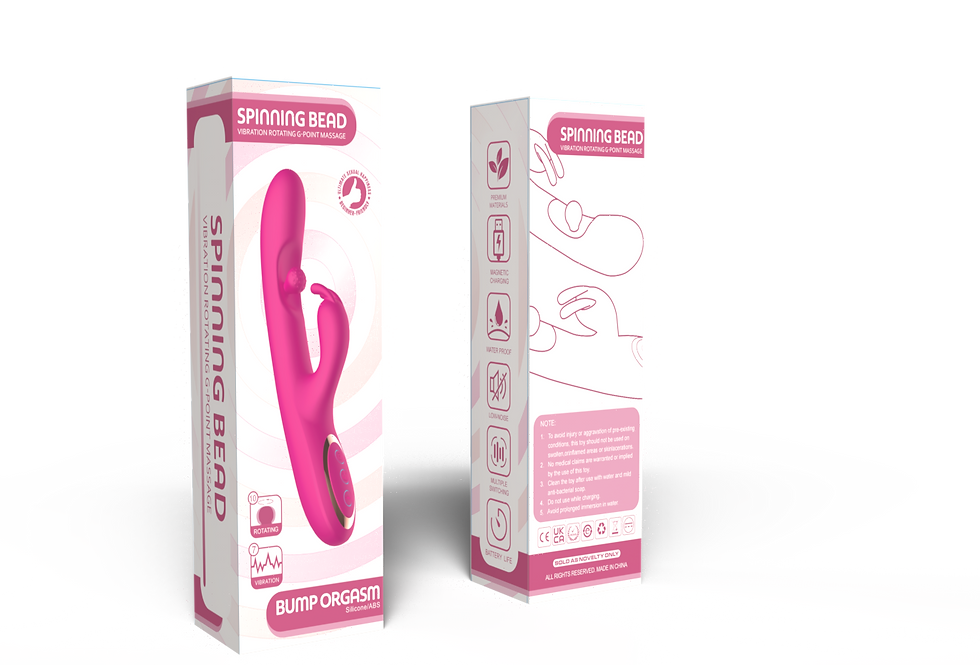 Thumbnail: SPINNING BEAD VIBRATION ROTATING G-POINT MASSAGE