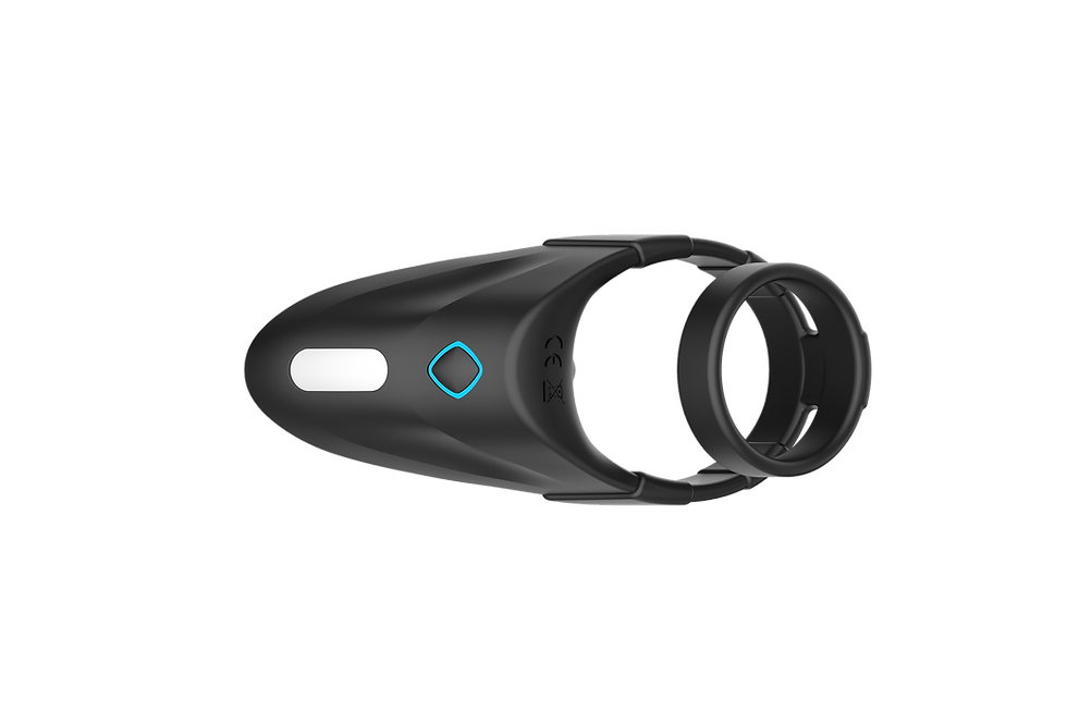 Miniatura: Black Feather Cock Ring