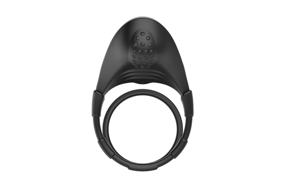Thumbnail: Black Feather Cock Ring