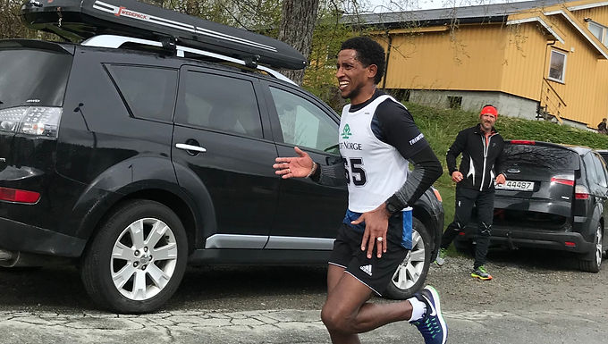 Edris seiret i Terråkmila!