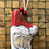Thumbnail: Hand painted driftwood Santa