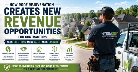How roof rejuvenation creates new revenue opportunities for contractors.