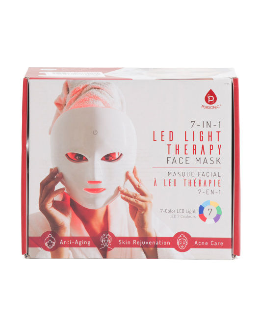 PURSONIC Led Light Therapy Beauty Face Mask