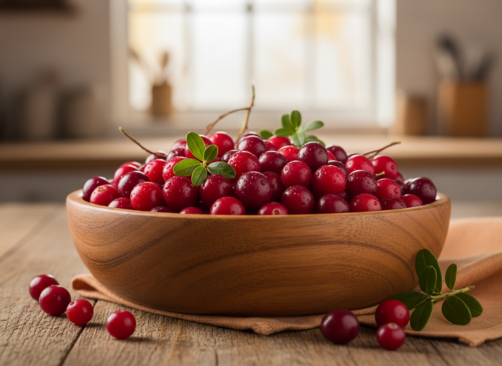 Bowl Of Cranberries.png