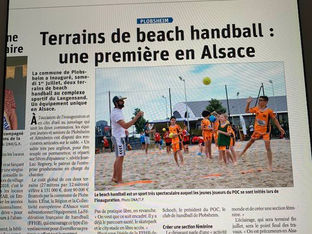 Inauguration BEACH HAND PLOBSHEIM