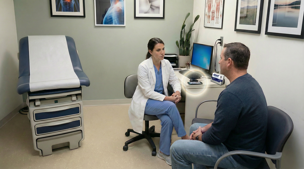ambient AI in healthcare; AI scribe