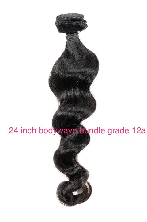 24 inch bodywave bundle grade 12a
