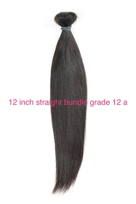 12 inch straight bundle grade 12a