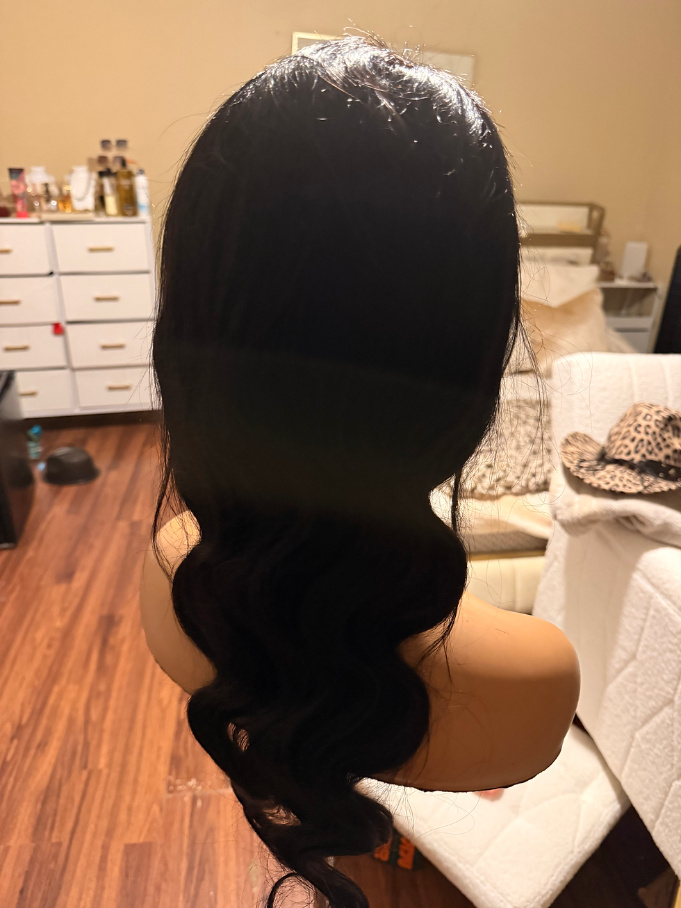 Thumbnail: 22inch body wave human hair wig with 13*4 lace front wig 