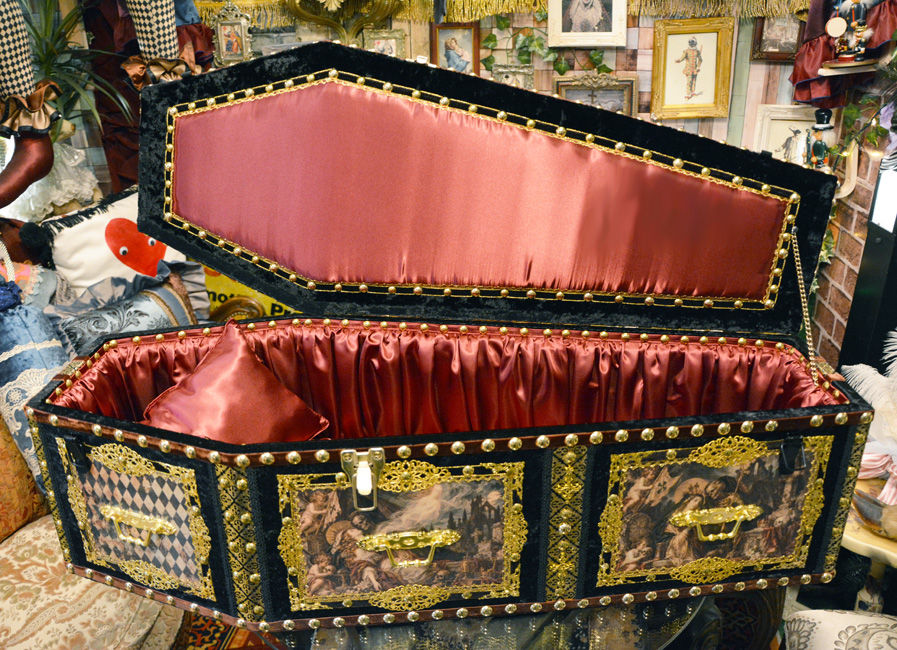 縮圖：【 一点物 棺 】 Coffin box shoulder bag　DOLL Coffin ＜No.050-80 ＞