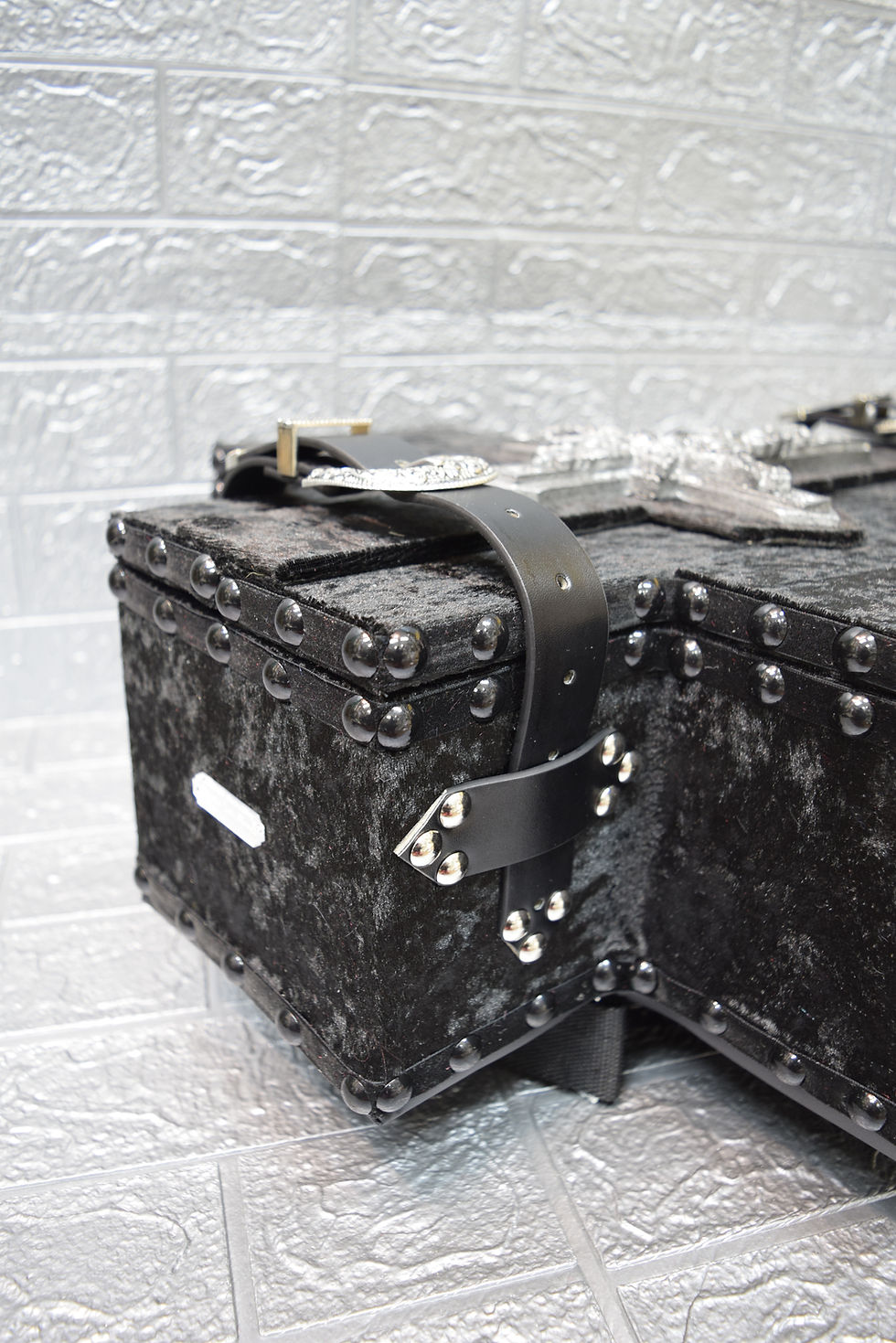 縮圖：【Plototype 棺 / 展示 試作品】内寸50㎝サイズ　背負える十字架BOX　 Doll Cross BOX / OT-NO.008
