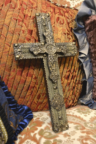 Design Cross 】Antique Gold Cross ＜Cross No.010＞ | 危機裸裸棺工務店