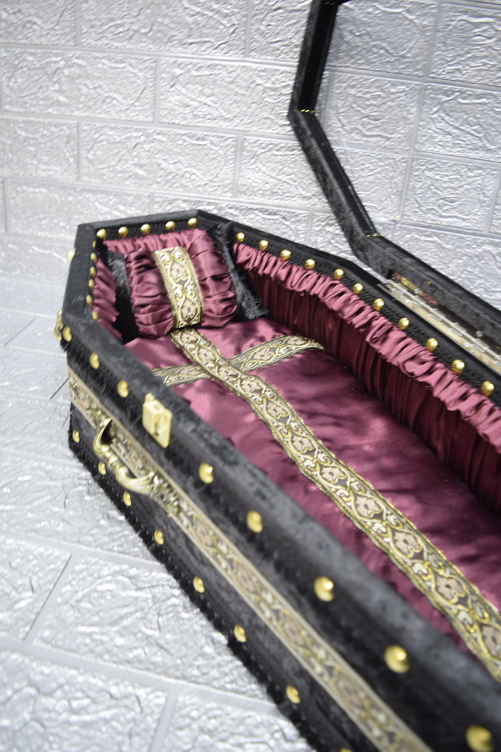 縮圖：【 一点物棺 】70cm サイズ 扉アクリル DOLL Coffin ＜No.001-70 ＞