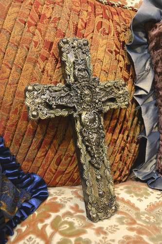 Design Cross 】Antique Gold Cross ＜Cross No.009＞ | 危機裸裸棺工務店