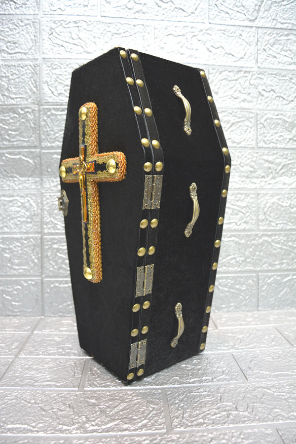 サムネイル： 【 一点物棺 】36cm サイズ Type-03-02 DOLL Coffin ＜No.033-36 ＞