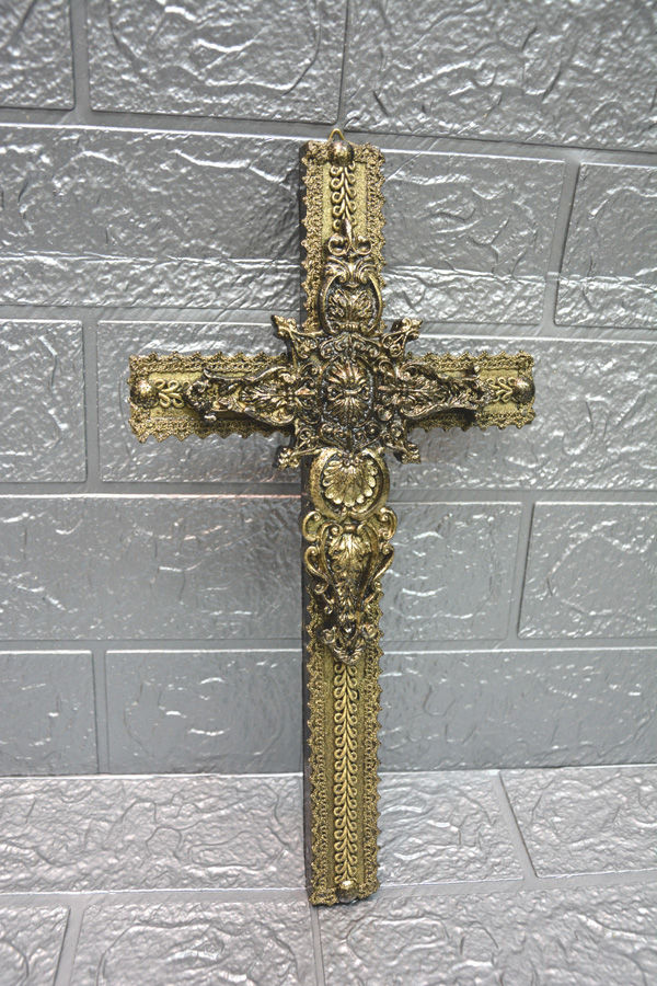 サムネイル： 【 Design Cross 】 Antique Gold Cross　＜Cross No.006＞