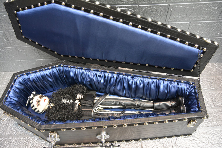 縮圖：【 一点物棺 】60cm トランクBOX DOLL Coffin ＜No.039-60 ＞