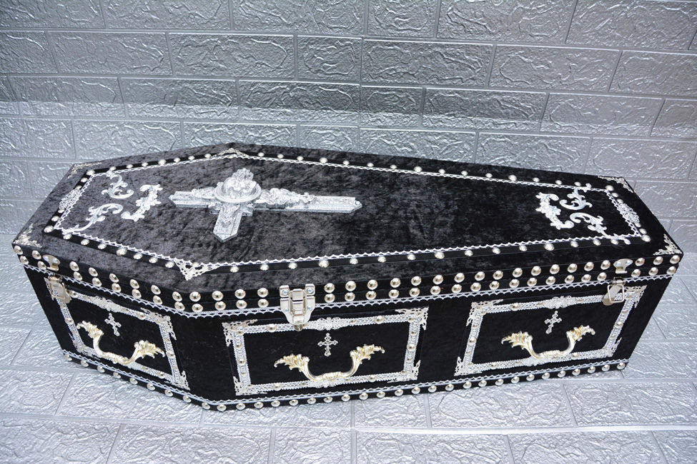 サムネイル： 【 一点物 棺 】 Coffin box shoulder bag　DOLL Coffin ＜No.049-80 ＞