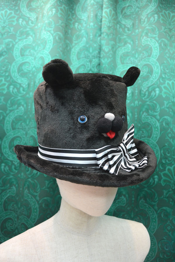 サムネイル： kki.2627　くろくまちゃんシルクHAT。