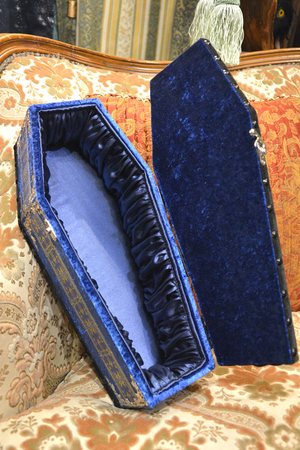 Thumbnail: 【 一点物棺 】35cm サイズ DOLL Coffin ＜No.027-35 ＞