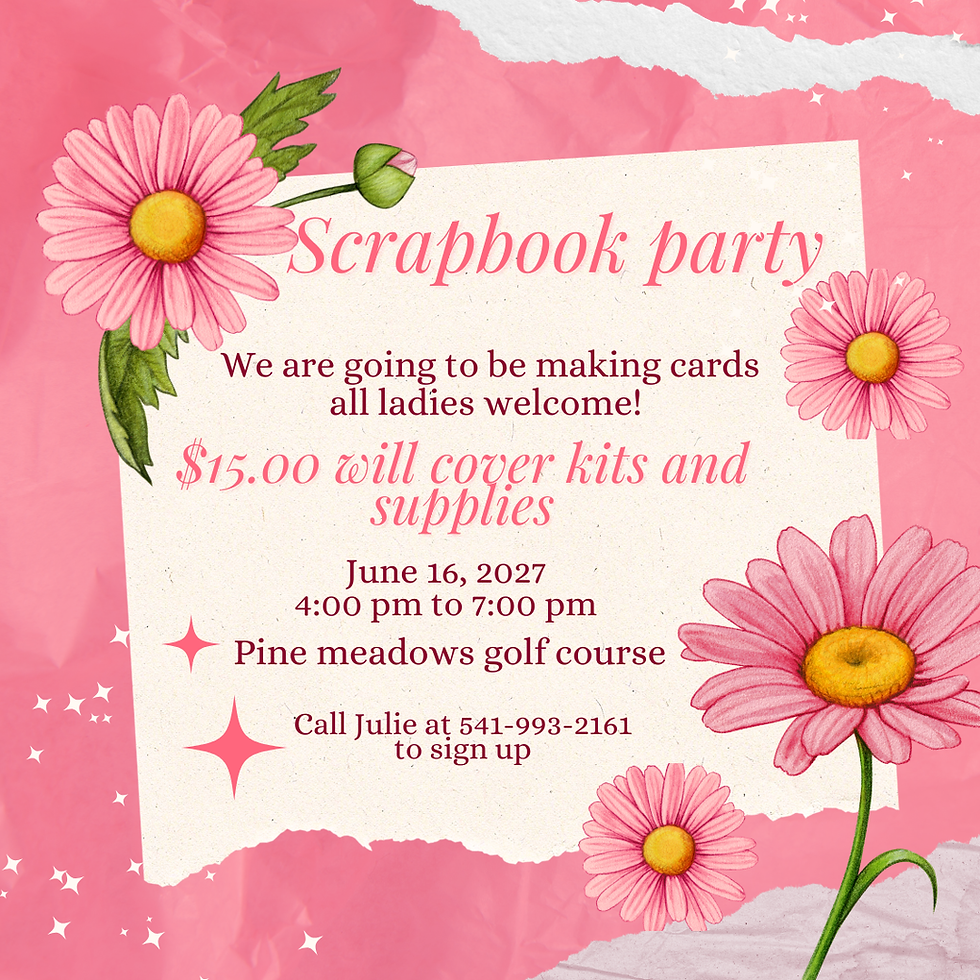 Pink Floral Scrapbook Surprise Birthday Party Virtual Invitation.png