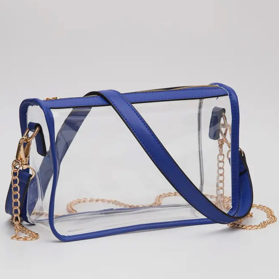 Thumbnail: Clear Crossbody w/no pocket 