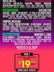 OKEECHOBEE FESTIVAL ANUNCIA SU LINE UP PARA 2020
