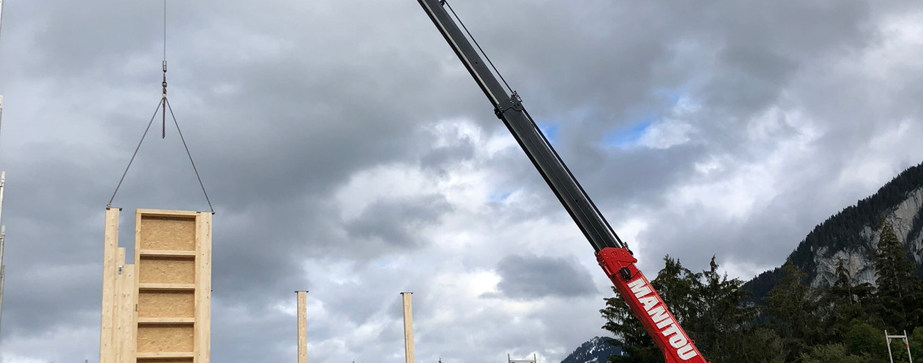 Travaux de levages, Testa Sàrl, Château-d'Oex