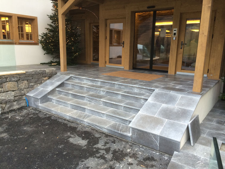 Aménagements extérieurs, Testa Sàrl, Chateau-d'Oex