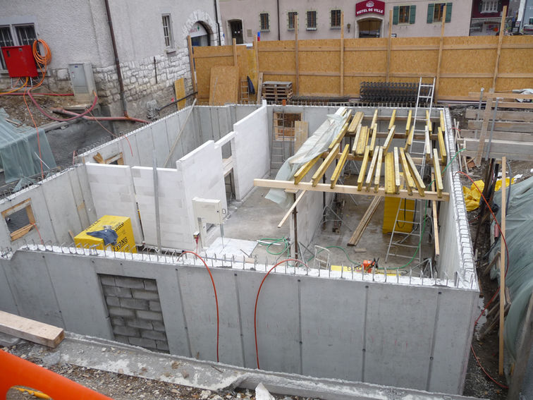 Testa Sàrl, Château-d'Oex, Maçonnerie et béton armé