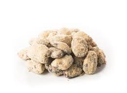 חטיפי שקדים מצופים בסוכר חום