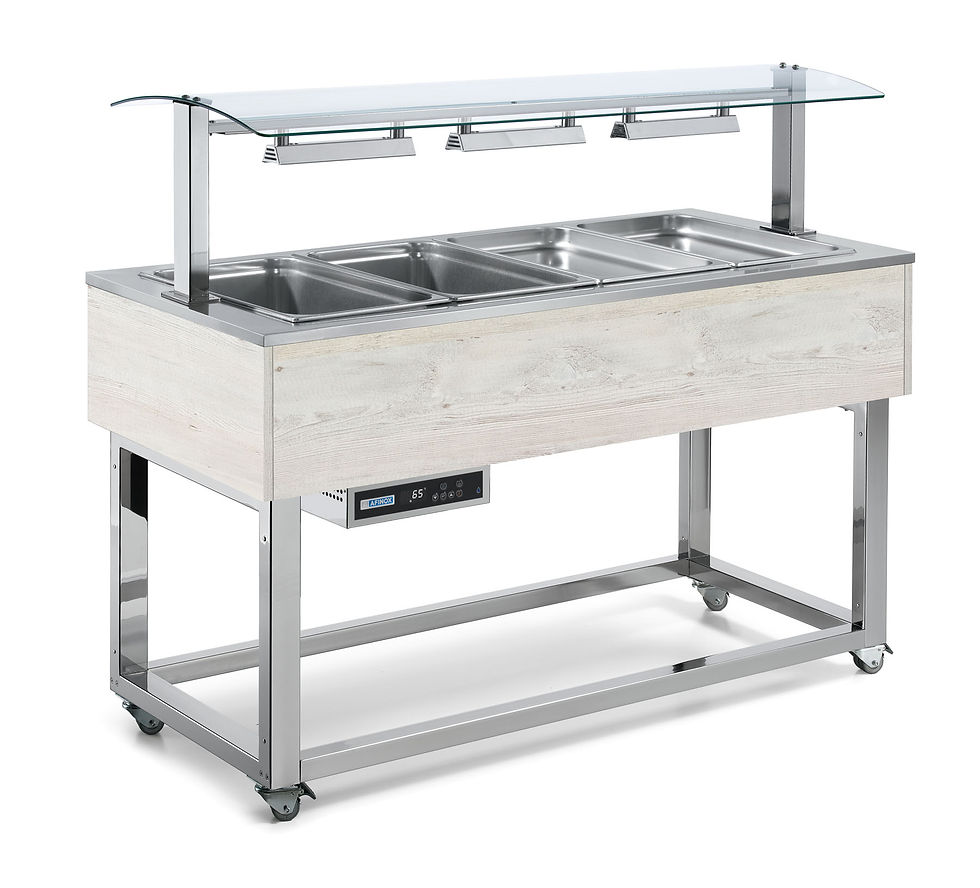 Bain Marie von AFINOX, Seitenansicht