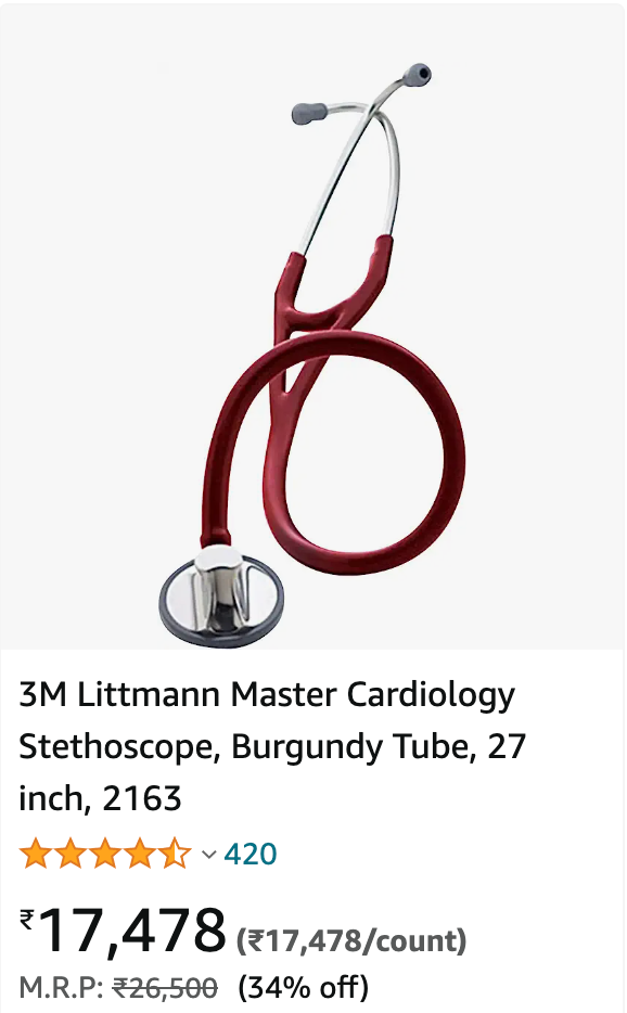 Best Stethoscope For Doctors