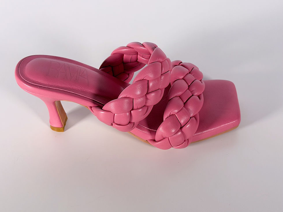 Thumbnail: Blush Romance Braided Heel