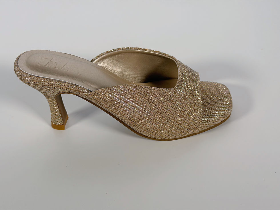 Thumbnail: Luminous Gold Glitter Heel