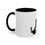 Thumbnail: Zen Disc Golf Accent Coffee Mug, 11oz