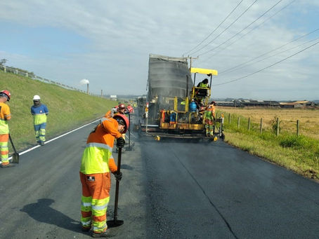 Confira cronograma semanal de obras na BR-101 Sul/SC