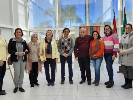 João Jerônimo destina para a Casa de Repouso valor da venda de telas 