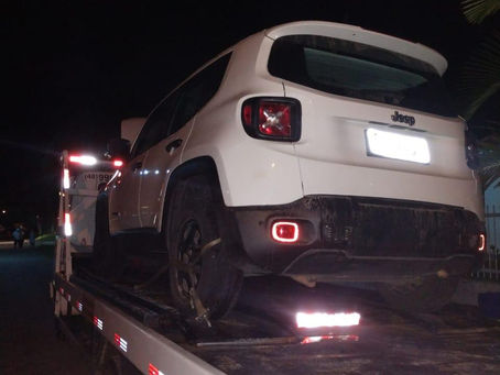 POLÍCIA MILITAR DE GAROPABA RECUPERA VEÍCULO ROUBADO