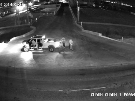 Disparan delincuentes contra tecnología Centinela en Cuauhtémoc