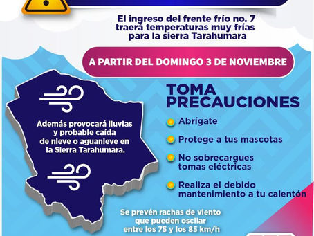 Emite Protección Civil recomendaciones ante pronóstico de fuertes rachas de viento en la entidad