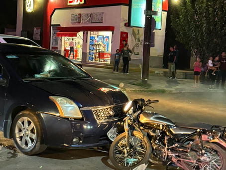 Motociclista presentó escalpe de 20 centímetros, en hechos de la Sor Juana