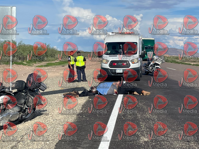 Identifican a fallecido en derrape de moto en carretera a Torreón