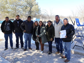 Continúan los apoyos en escuelas por parte del Alcalde Pancho Muñoz
