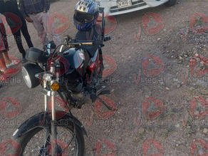 Menor de edad provoca choque en la carretera Libre Jiménez–Camargo