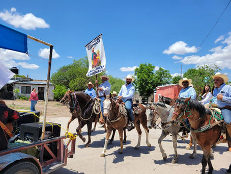 Todo un éxito la cabalgata en honor a San Isidro Labrador en Coronado