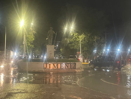 Continuarán lluvias durante este jueves en Jiménez y la región