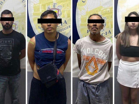 Detienen a presuntos responsables del asalto a camión de valores