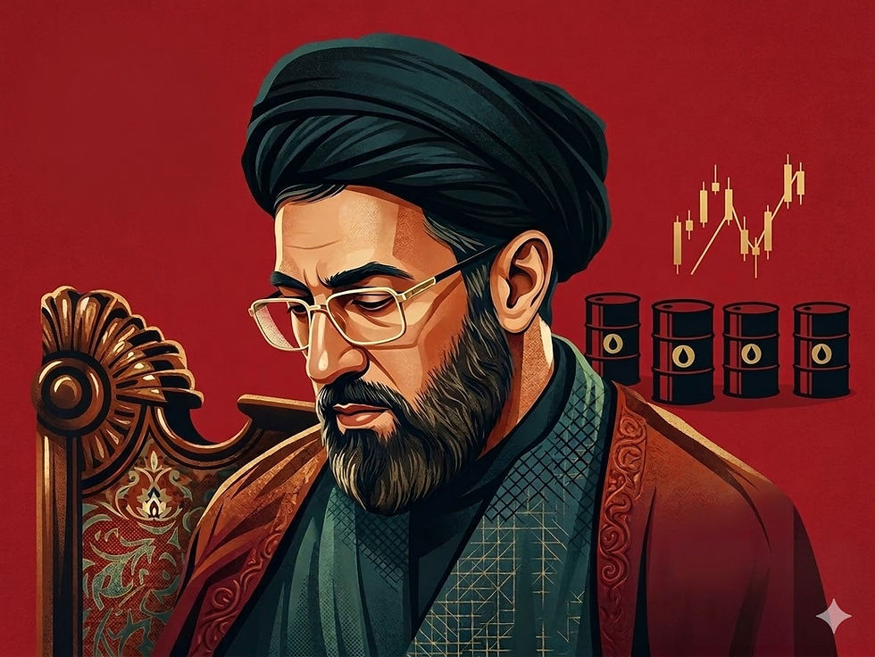 Graphic Image of Mojtaba Khamenai