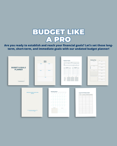Budget Goals Planner Half Paper Size 5 5x8 Bridge C C Services Budget Goals Planner Half Paper Size 5 5x8 Bridge C C Services